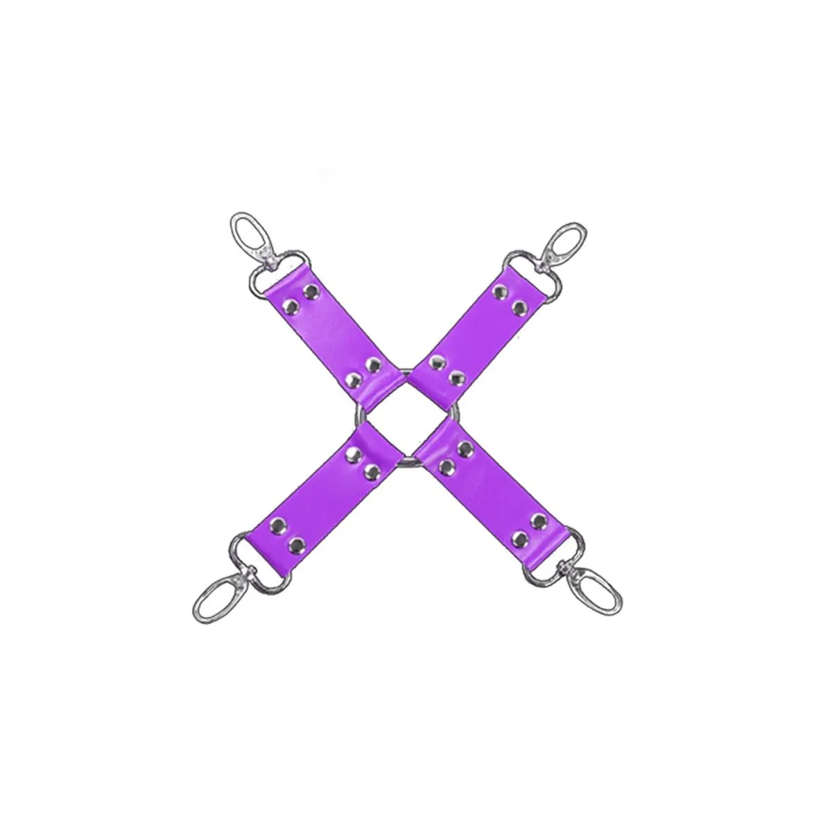 Bondage-Set 10-Teilig, Lila von Intoyou BDSM Line | Fesselliebe.de
