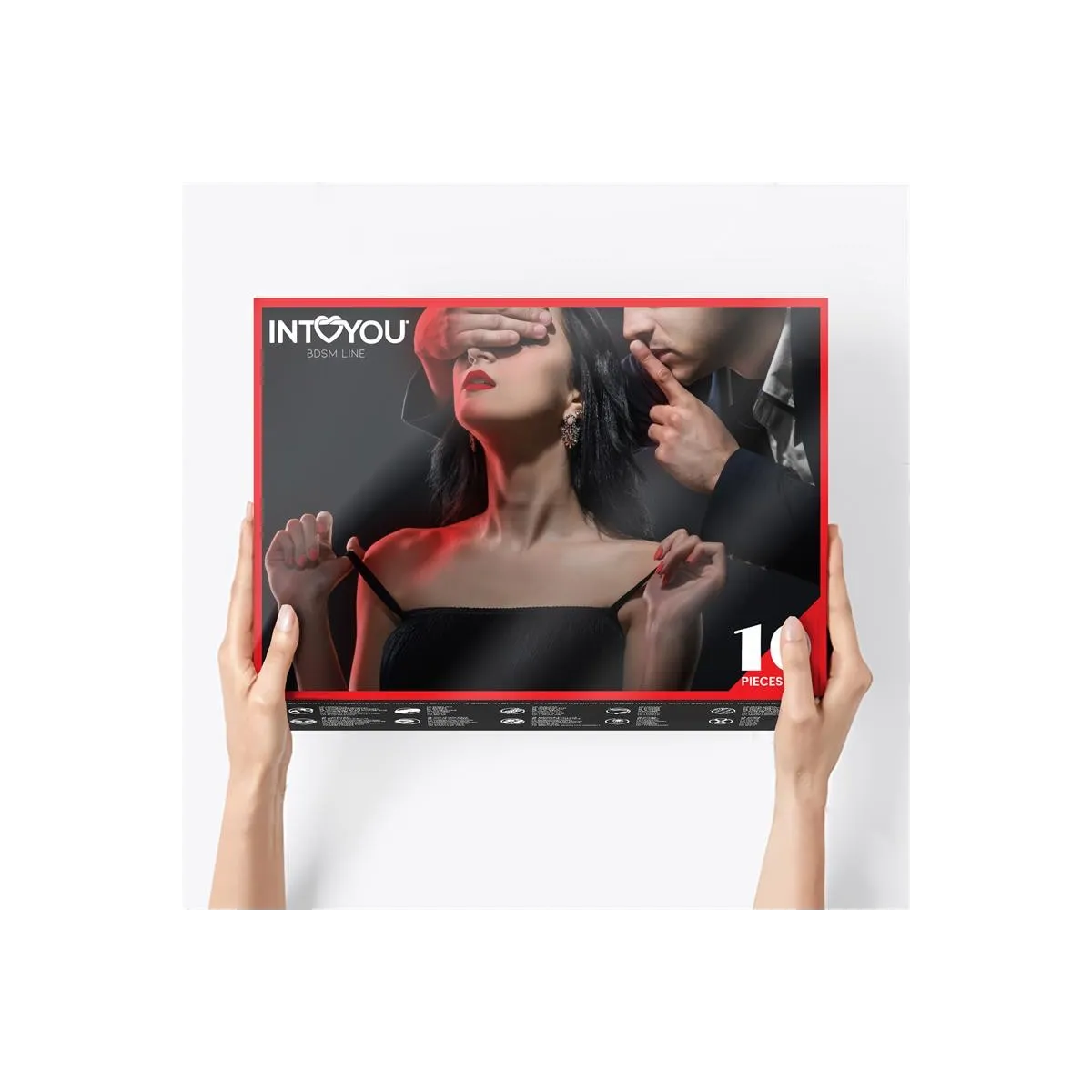 Bondage-Set 10-Teilig Rot von Intoyou BDSM Line | Fesselliebe.de