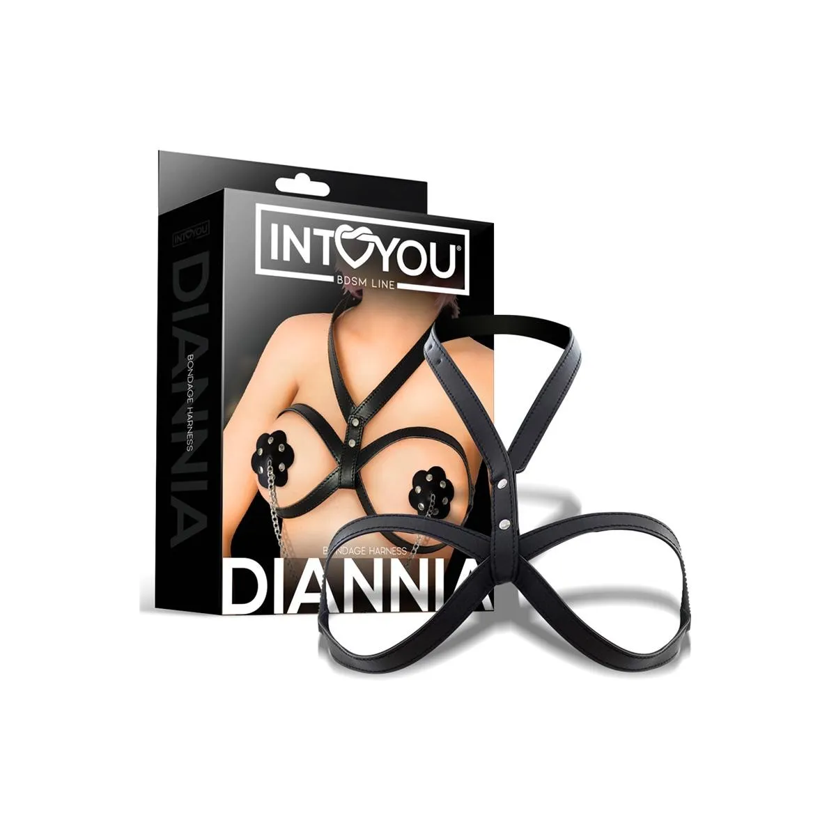 Diannia Bondage-Brustharness von Intoyou BDSM Line | Fesselliebe.de
