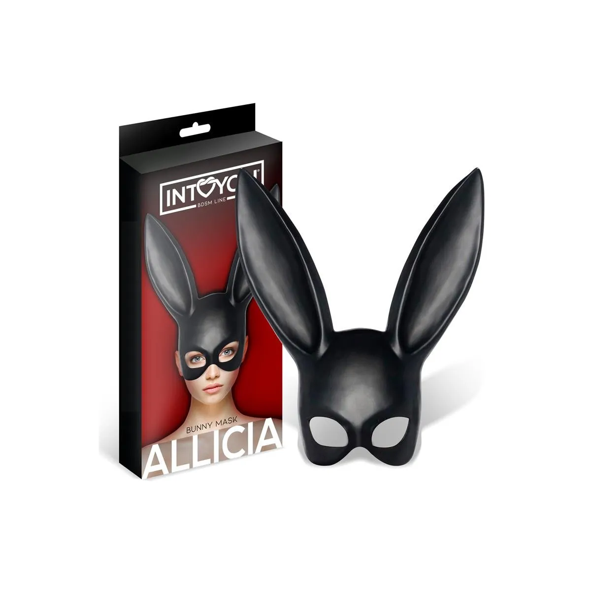 Allicia Bunny-Maske Schwarz von Intoyou BDSM Line | Fesselliebe.de