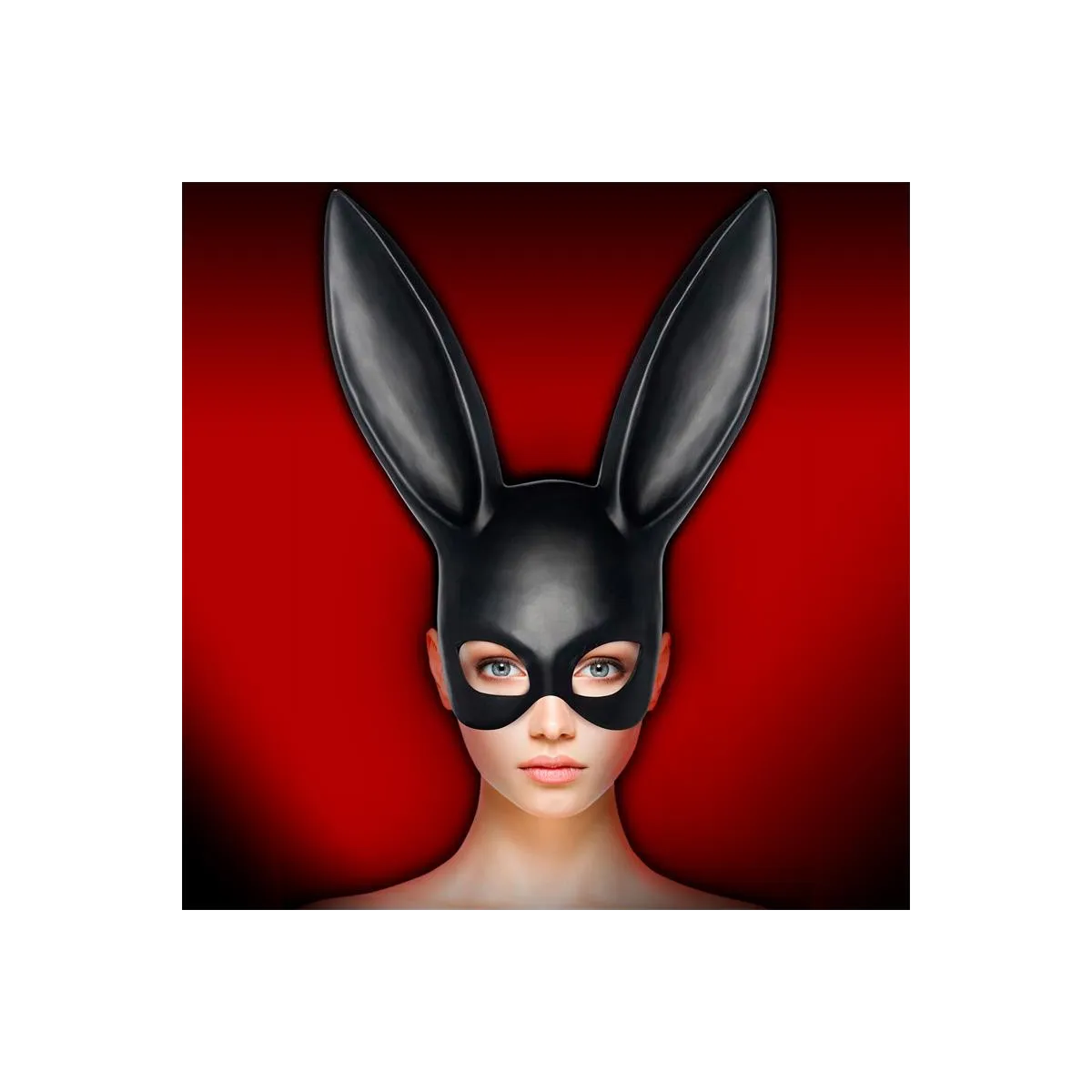 Allicia Bunny-Maske Schwarz von Intoyou BDSM Line | Fesselliebe.de