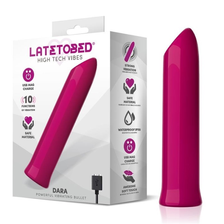 Dara Kraftvoller Vibrierender Bullet von Latetobed | Fesselliebe.de