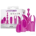 4fun Vibrierendes Bullet und 4 Sleeves Usb Wasserdicht Silikon von Latetobed