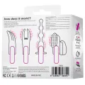 4fun Vibrierendes Bullet und 4 Sleeves Usb Wasserdicht Silikon von Latetobed