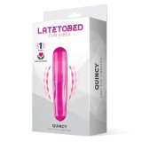 Quincy Easy Fun Vibrierendes Bullet, Lila von Latetobed | Fesselliebe.de