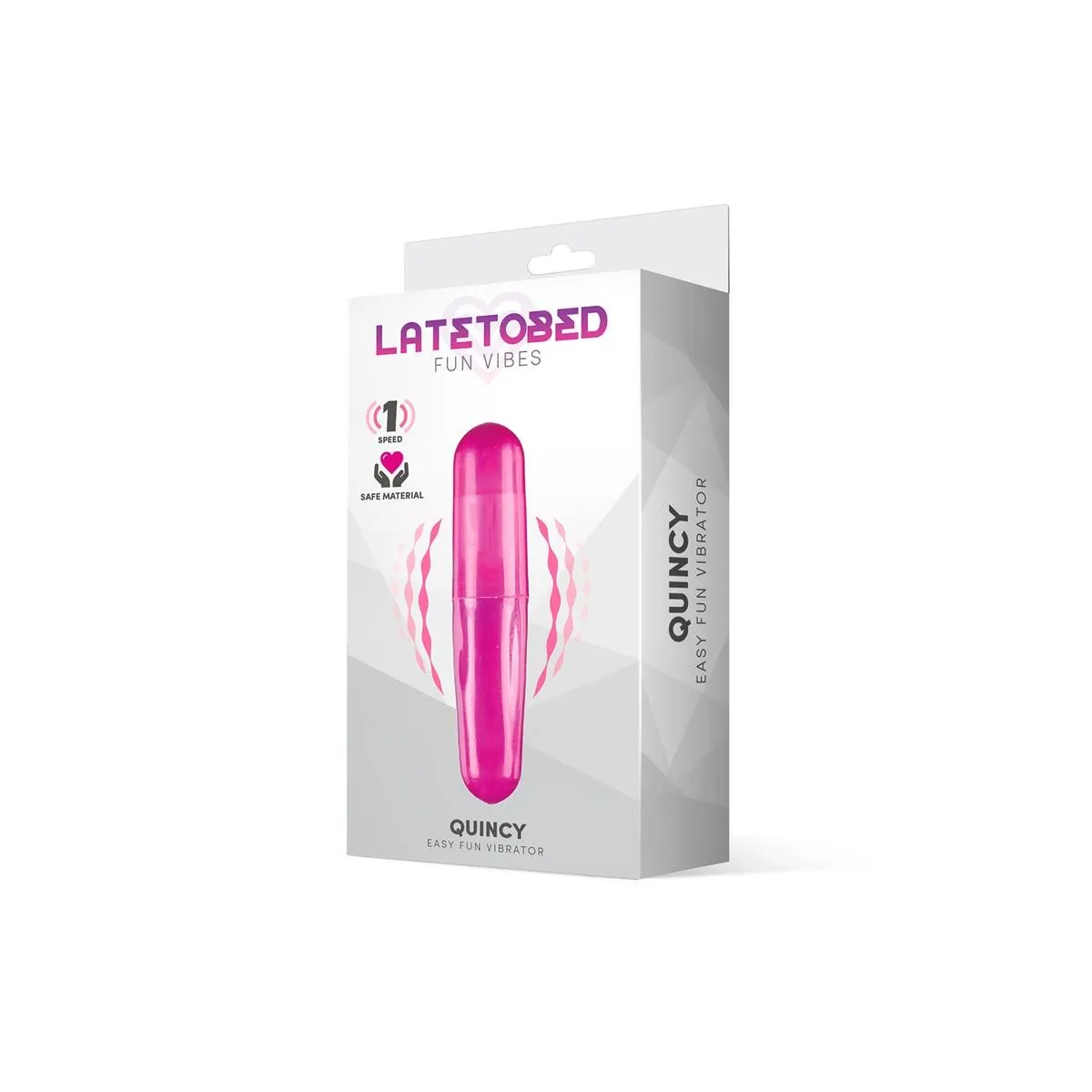 Quincy Easy Fun Vibrierendes Bullet, Lila von Latetobed | Fesselliebe.de