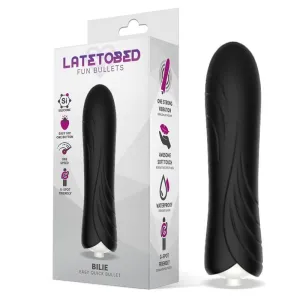 Bilie Easy Quick Vibrating Bullet Silikon (SCHWARZ) von Latetobed | Fesselliebe.de