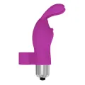 Fingyhop Vibrating Bullet mit Rabbit (LILA) Silikon von Latetobed