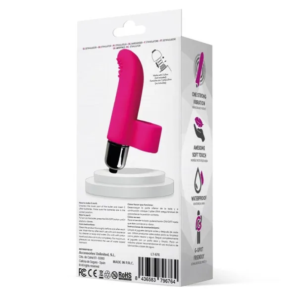 Fingy Finger Bullet Silikon (PINK) von Latetobed | Fesselliebe.de