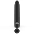 Shoty Vibrierender Bullet, Usb, 10 Geschwindigkeiten, Leistungsstarker Motor, Schwarz von Latetobed