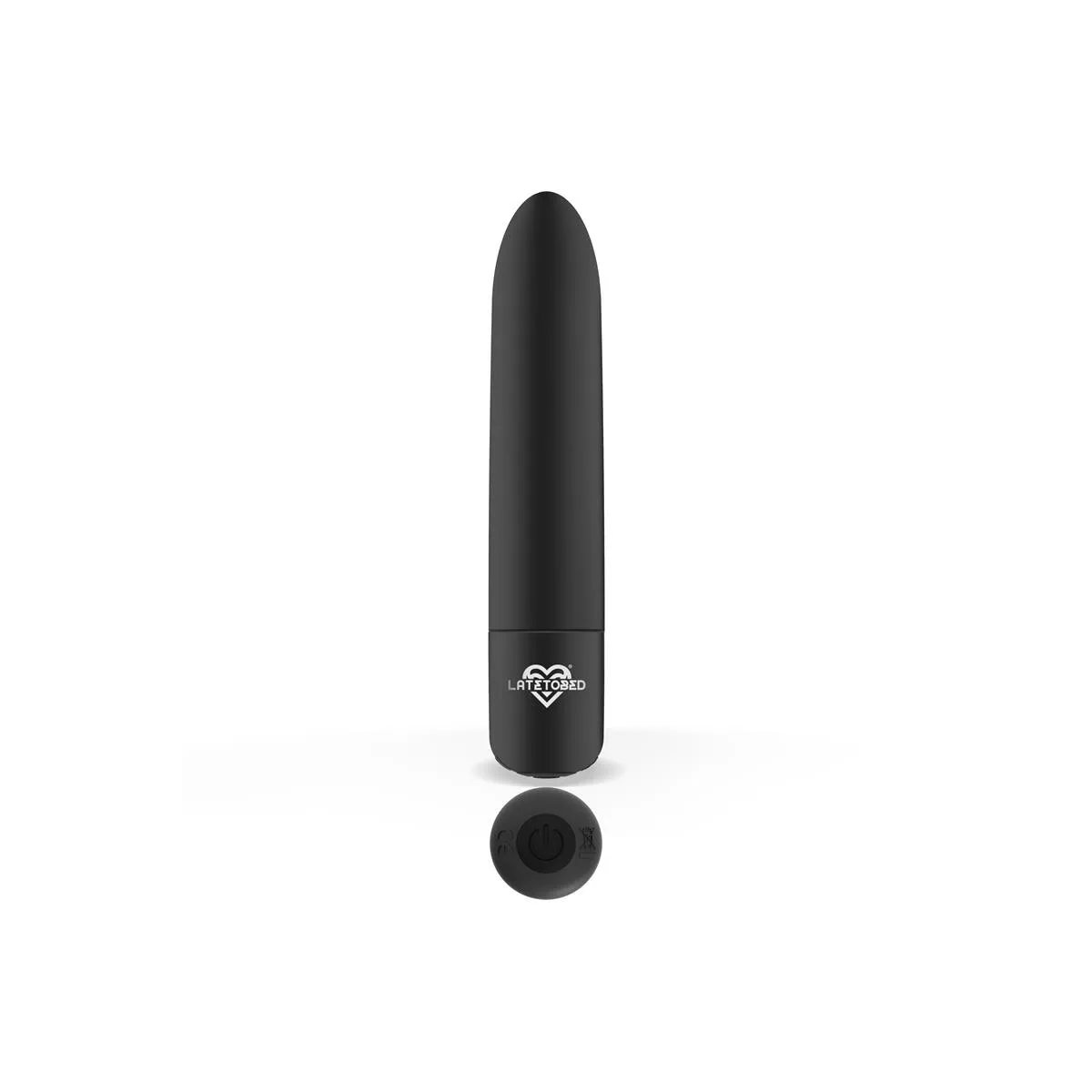 Shoty Vibrierender Bullet, Usb, 10 Geschwindigkeiten, Leistungsstarker Motor, Schwarz von Latetobed | Fesselliebe.de