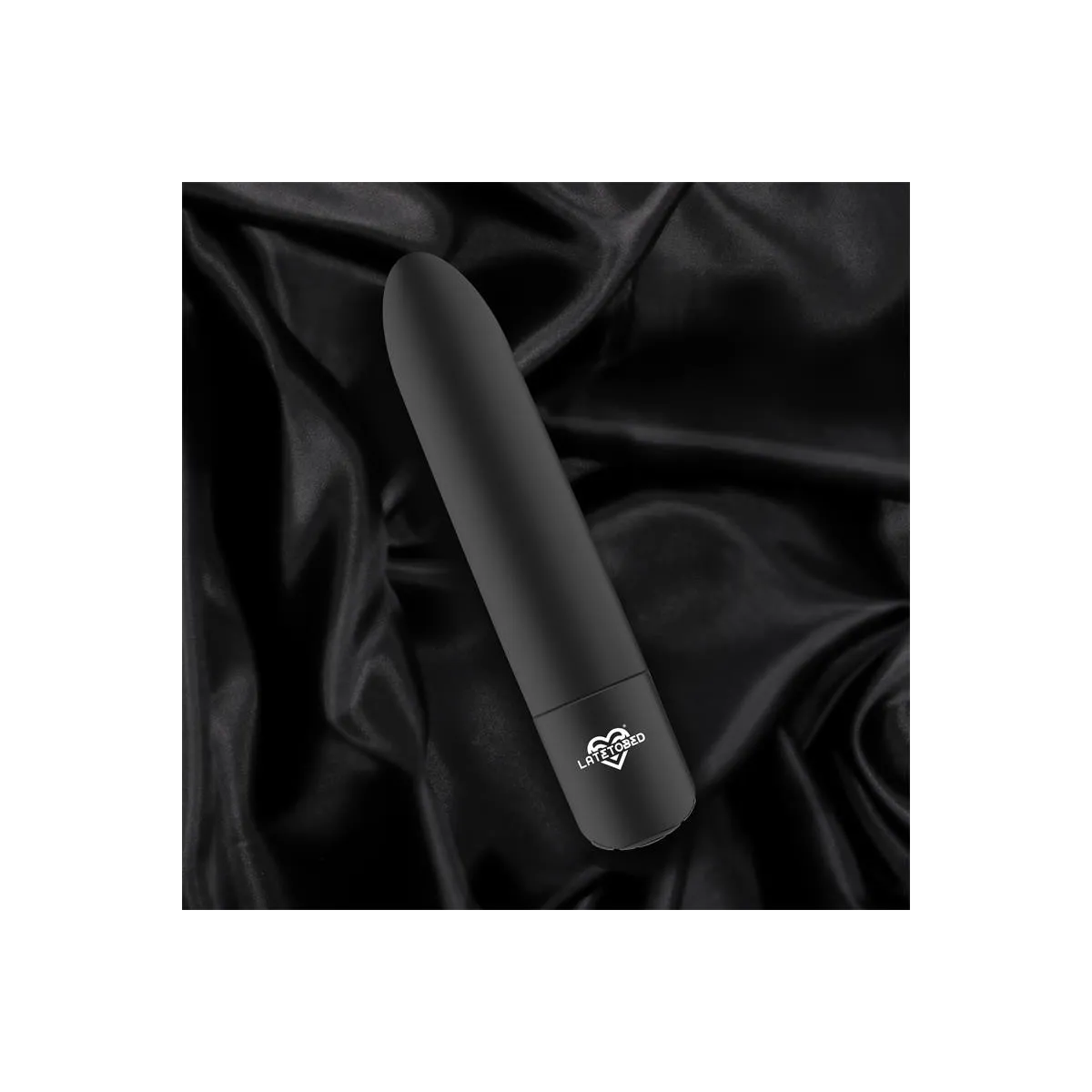 Shoty Vibrierender Bullet, Usb, 10 Geschwindigkeiten, Leistungsstarker Motor, Schwarz von Latetobed | Fesselliebe.de