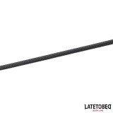 Peitsche mit Herzform, Schwarz, 60 cm von Latetobed BDSM Line | Fesselliebe.de