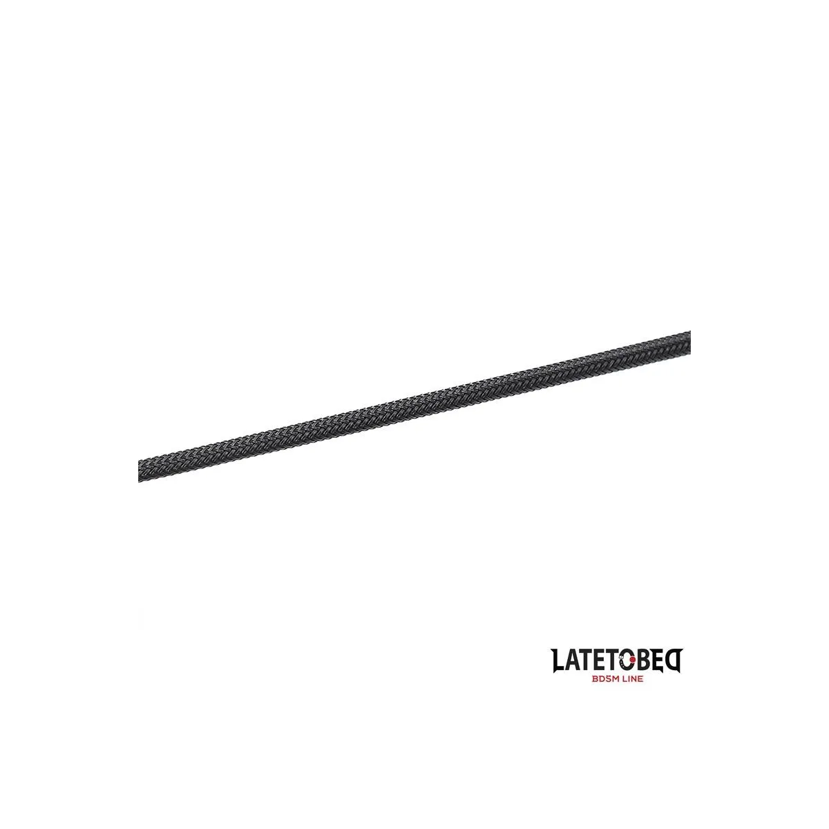 Peitsche mit Herzform, Schwarz, 60 cm von Latetobed BDSM Line | Fesselliebe.de