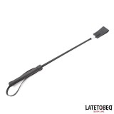 Klassische Peitsche, Schwarz, 45 cm von Latetobed BDSM Line | Fesselliebe.de