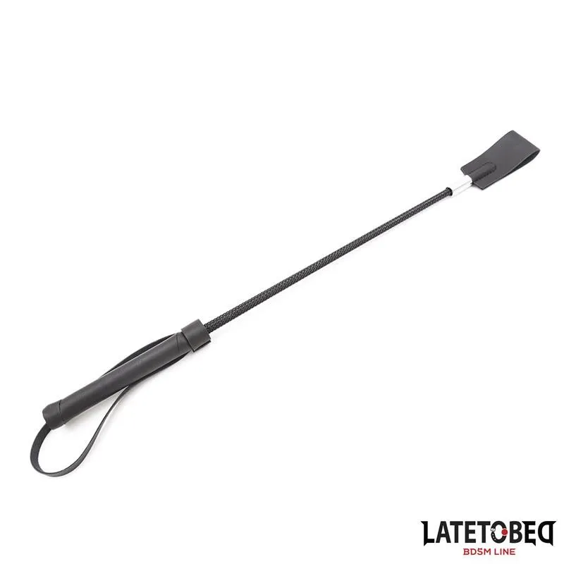 Klassische Peitsche, Schwarz, 45 cm von Latetobed BDSM Line | Fesselliebe.de