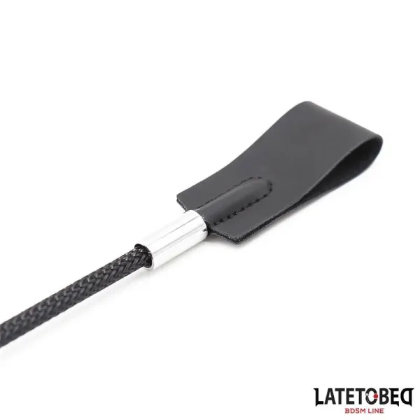 Klassische Peitsche, Schwarz, 45 cm von Latetobed BDSM Line | Fesselliebe.de
