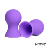 Silikon-Nippelsauger, Lila von Latetobed BDSM Line | Fesselliebe.de