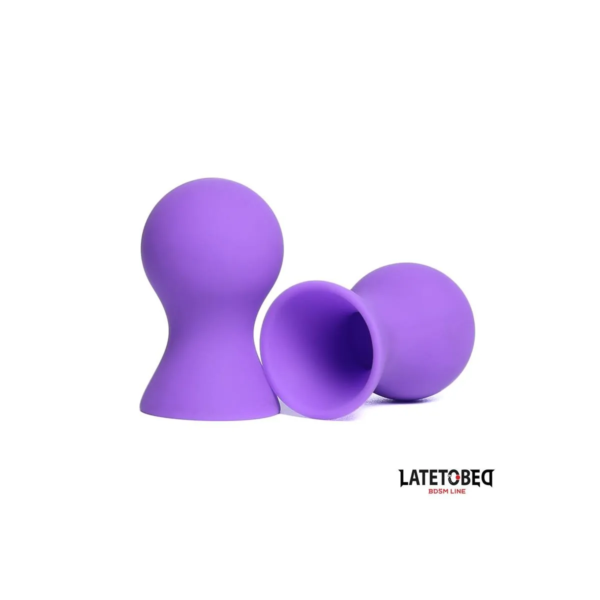 Silikon-Nippelsauger, Lila von Latetobed BDSM Line | Fesselliebe.de