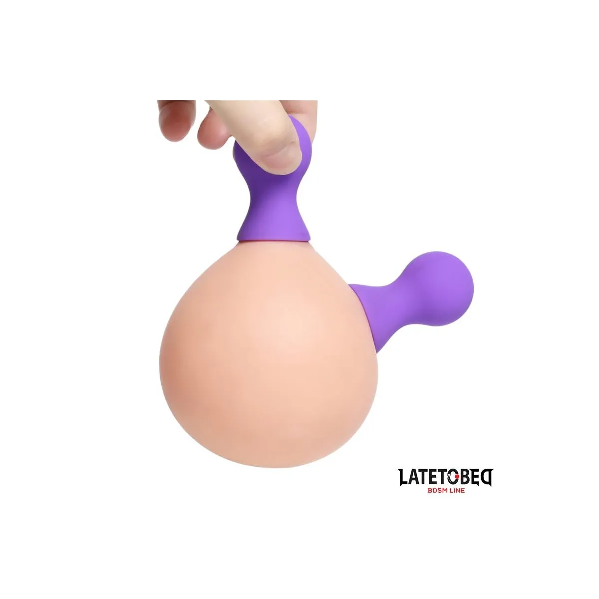 Silikon-Nippelsauger, Lila von Latetobed BDSM Line | Fesselliebe.de