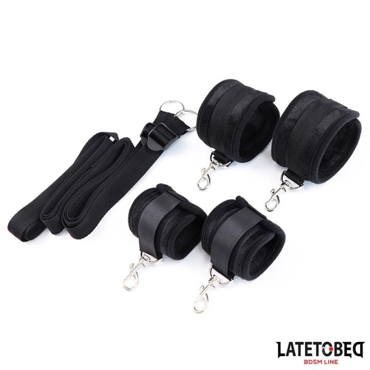 Bettfesseln, Verstellbar von Latetobed BDSM Line | Fesselliebe.de