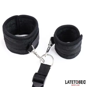 Bettfesseln, Verstellbar von Latetobed BDSM Line