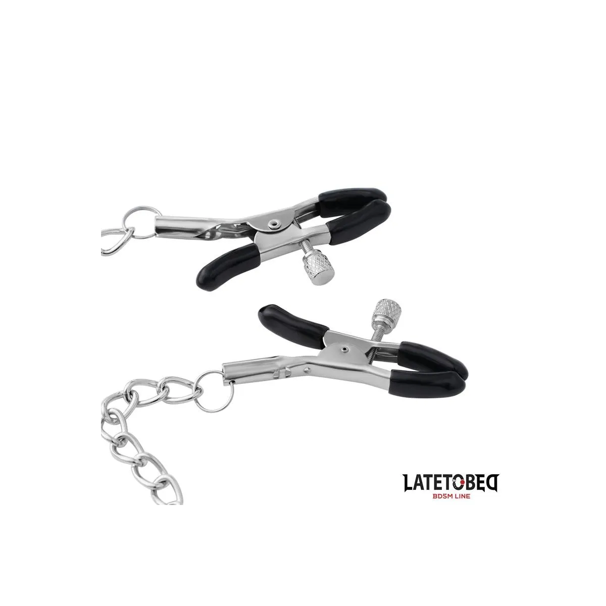 Nippelklemmen mit „DADDY Word”-Anhänger von Latetobed BDSM Line | Fesselliebe.de