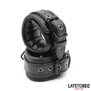 Gepolsterte Handschellen, Verstellbar von Latetobed BDSM Line