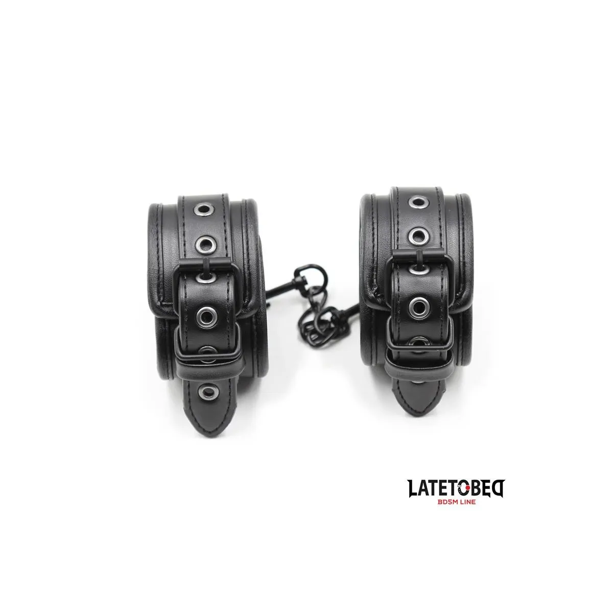 Gepolsterte Handschellen, Verstellbar von Latetobed BDSM Line | Fesselliebe.de