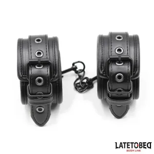 Gepolsterte Handschellen, Verstellbar von Latetobed BDSM Line