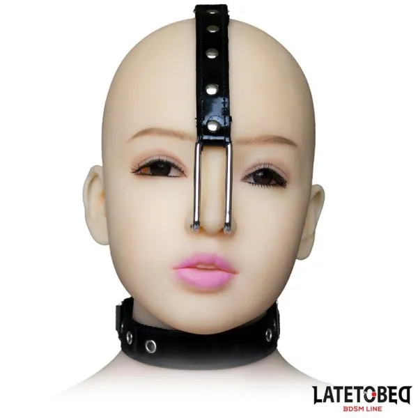 Nasenhaken mit Halsband von Latetobed BDSM Line | Fesselliebe.de