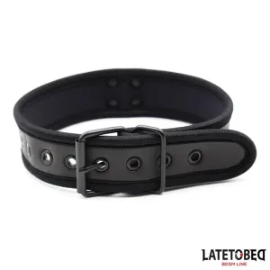 Neopren-Halsband, Verstellbar von Latetobed BDSM Line | Fesselliebe.de