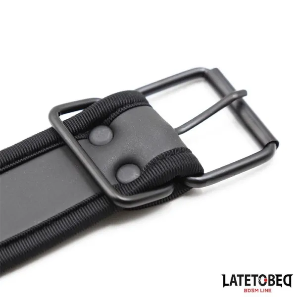 Neopren-Halsband, Verstellbar von Latetobed BDSM Line | Fesselliebe.de