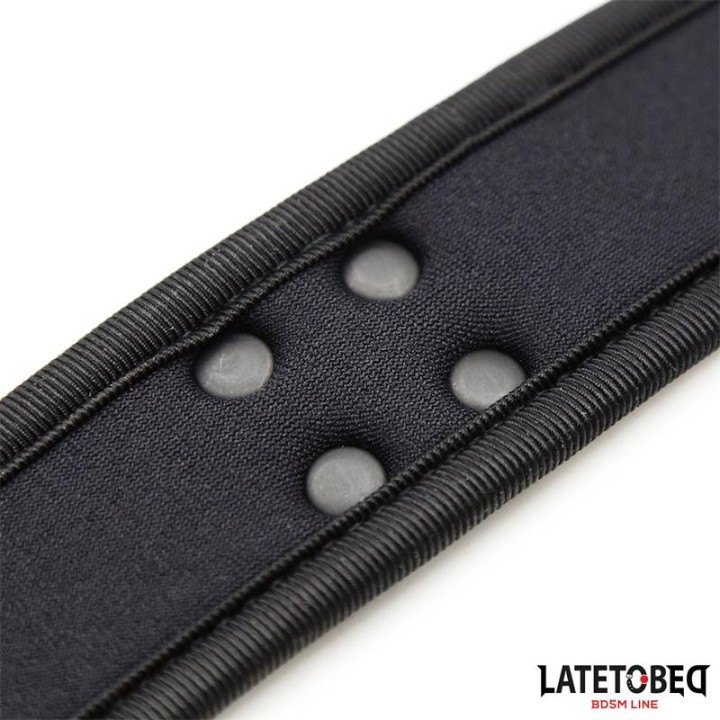 Neopren-Halsband, Verstellbar von Latetobed BDSM Line | Fesselliebe.de
