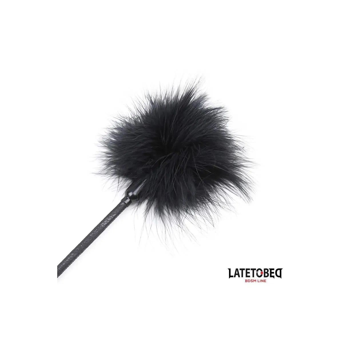 Feder-Kitzler und Spitzenband-Paddel von Latetobed BDSM Line | Fesselliebe.de