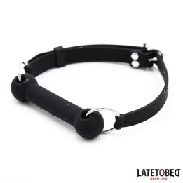 Silikon-Knochenknebel, Verstellbar von Latetobed BDSM Line | Fesselliebe.de