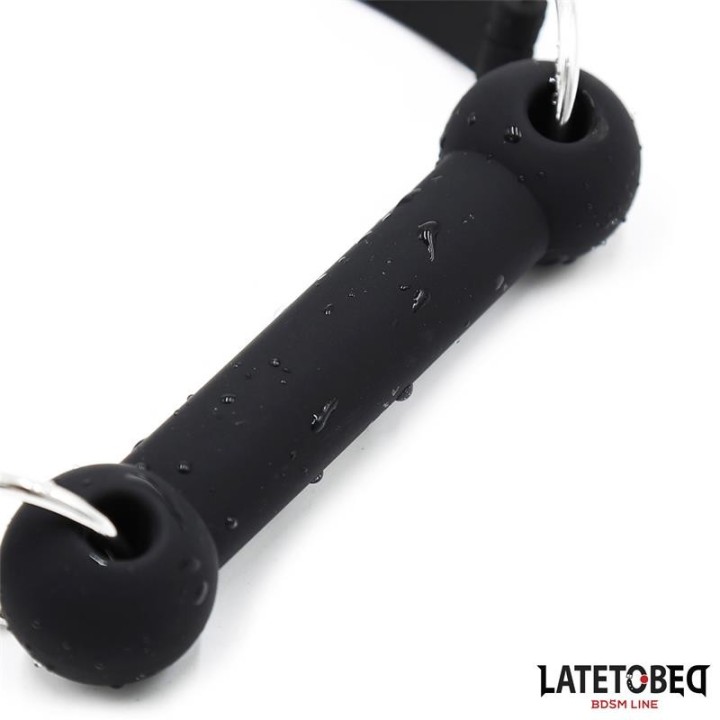 Silikon-Knochenknebel, Verstellbar von Latetobed BDSM Line | Fesselliebe.de