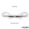 Doppelter Metallkarabinerhaken von Latetobed BDSM Line
