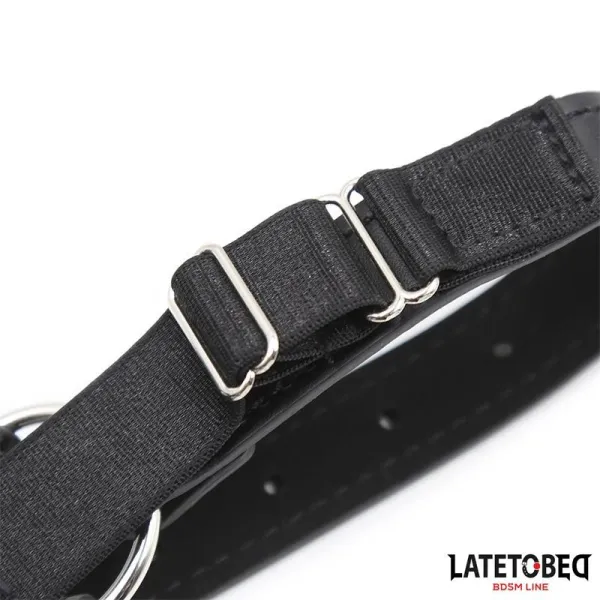 Kopfgeschirr mit Ballknebel und Nasenhaken von Latetobed BDSM Line | Fesselliebe.de