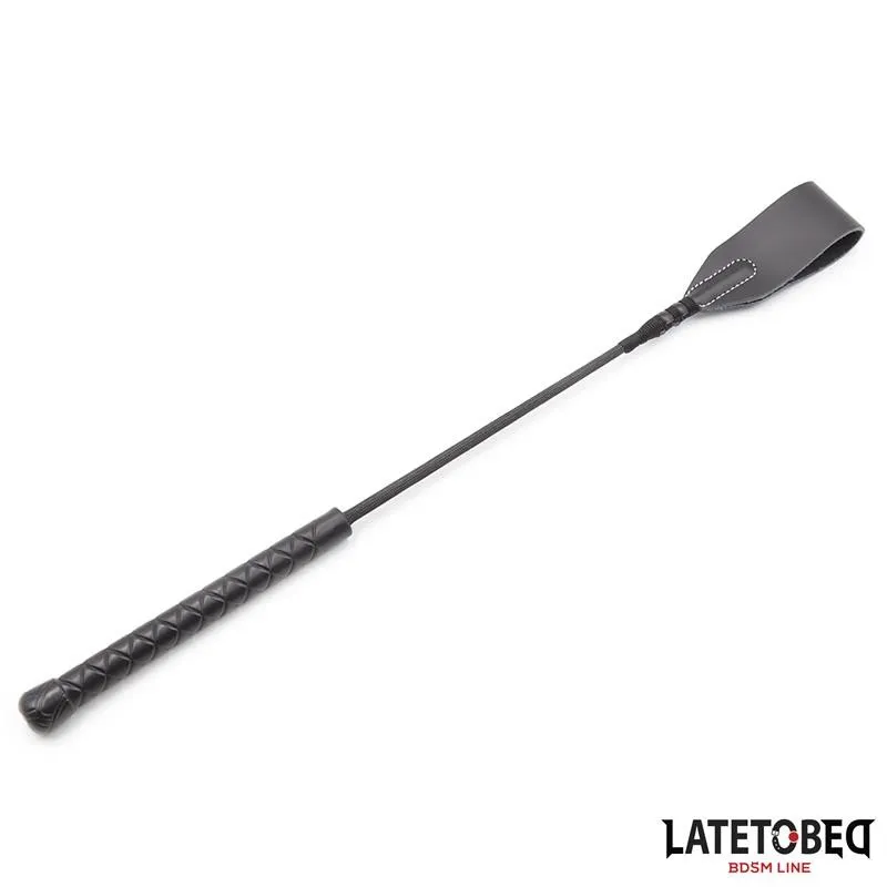 Klassische Peitsche, Schwarz, 60 cm von Latetobed BDSM Line | Fesselliebe.de