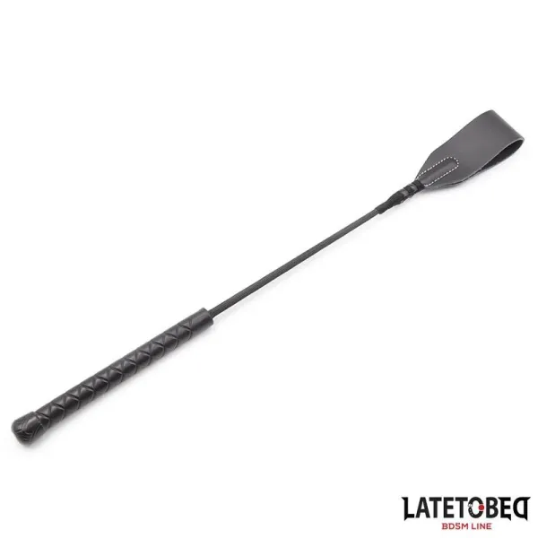 Klassische Peitsche, Schwarz, 60 cm von Latetobed BDSM Line | Fesselliebe.de