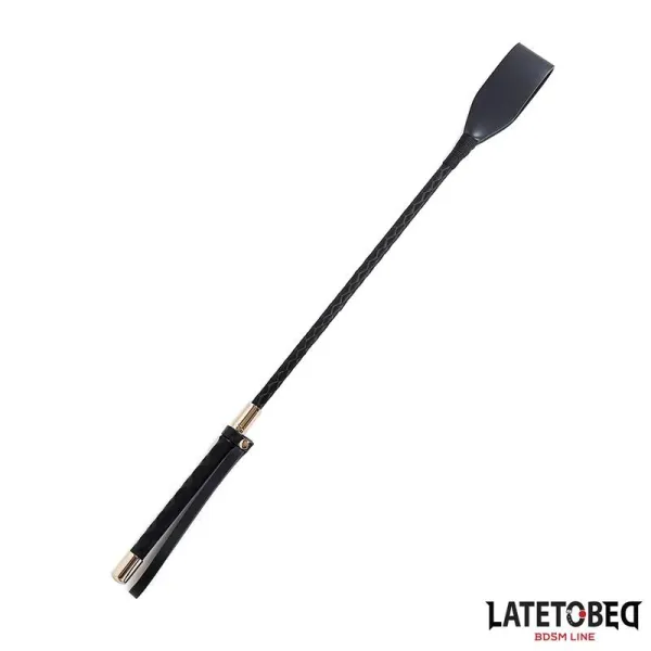 Klassische Peitsche, Schwarz, 60 cm von Latetobed BDSM Line | Fesselliebe.de