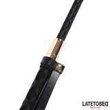 Klassische Peitsche, Schwarz, 60 cm von Latetobed BDSM Line | Fesselliebe.de