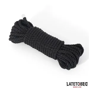 Bondage-Seil 10 M Schwarz von Latetobed BDSM Line | Fesselliebe.de