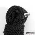 Bondage-Seil 10 M Schwarz von Latetobed BDSM Line