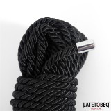 Bondage-Seil 10 M Schwarz von Latetobed BDSM Line | Fesselliebe.de