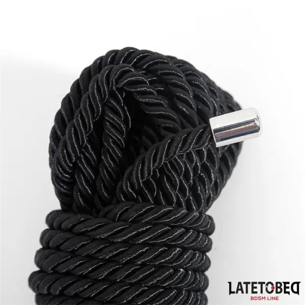 Bondage-Seil 10 M Schwarz von Latetobed BDSM Line | Fesselliebe.de