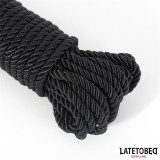 Bondage-Seil 10 M Schwarz von Latetobed BDSM Line | Fesselliebe.de