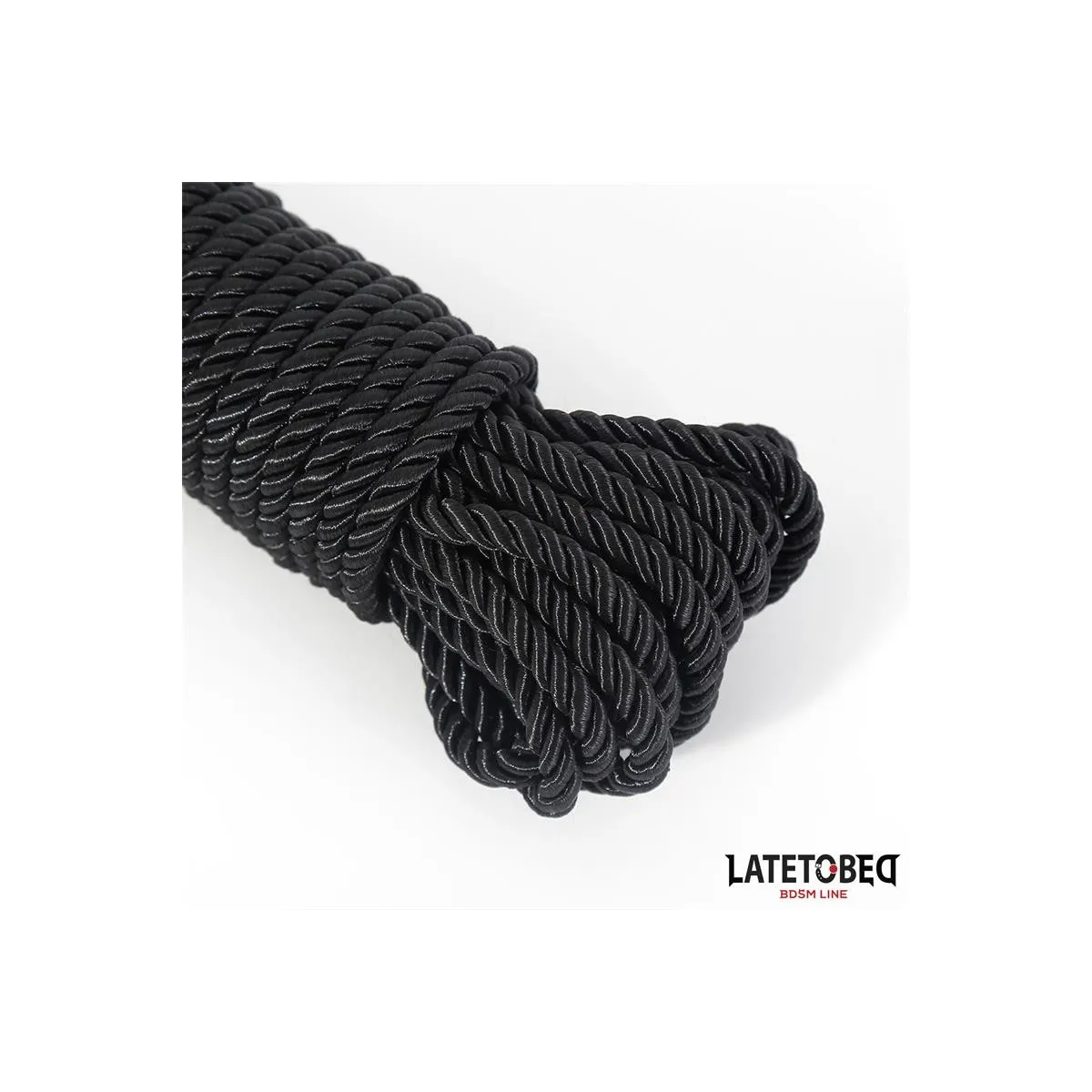 Bondage-Seil 10 M Schwarz von Latetobed BDSM Line | Fesselliebe.de