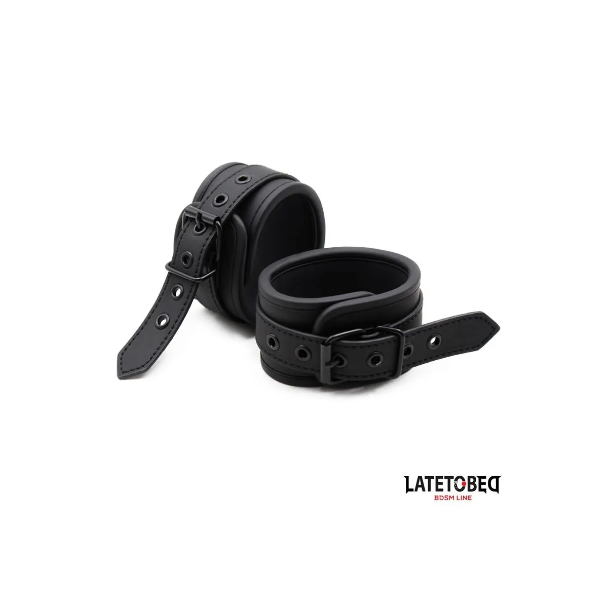 Neopren-Handfesseln, Schwarz von Latetobed BDSM Line | Fesselliebe.de